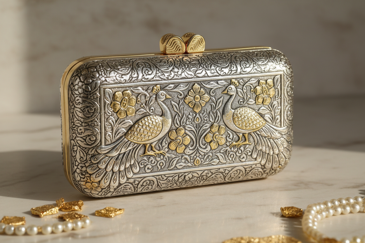 Make Best Silver Purse 